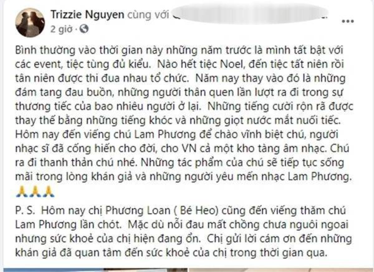 Vợ cố nghệ sĩ Chí Tài mơ về chồng, hé lộ cuộc sống hậu tang lễ Ảnh 1