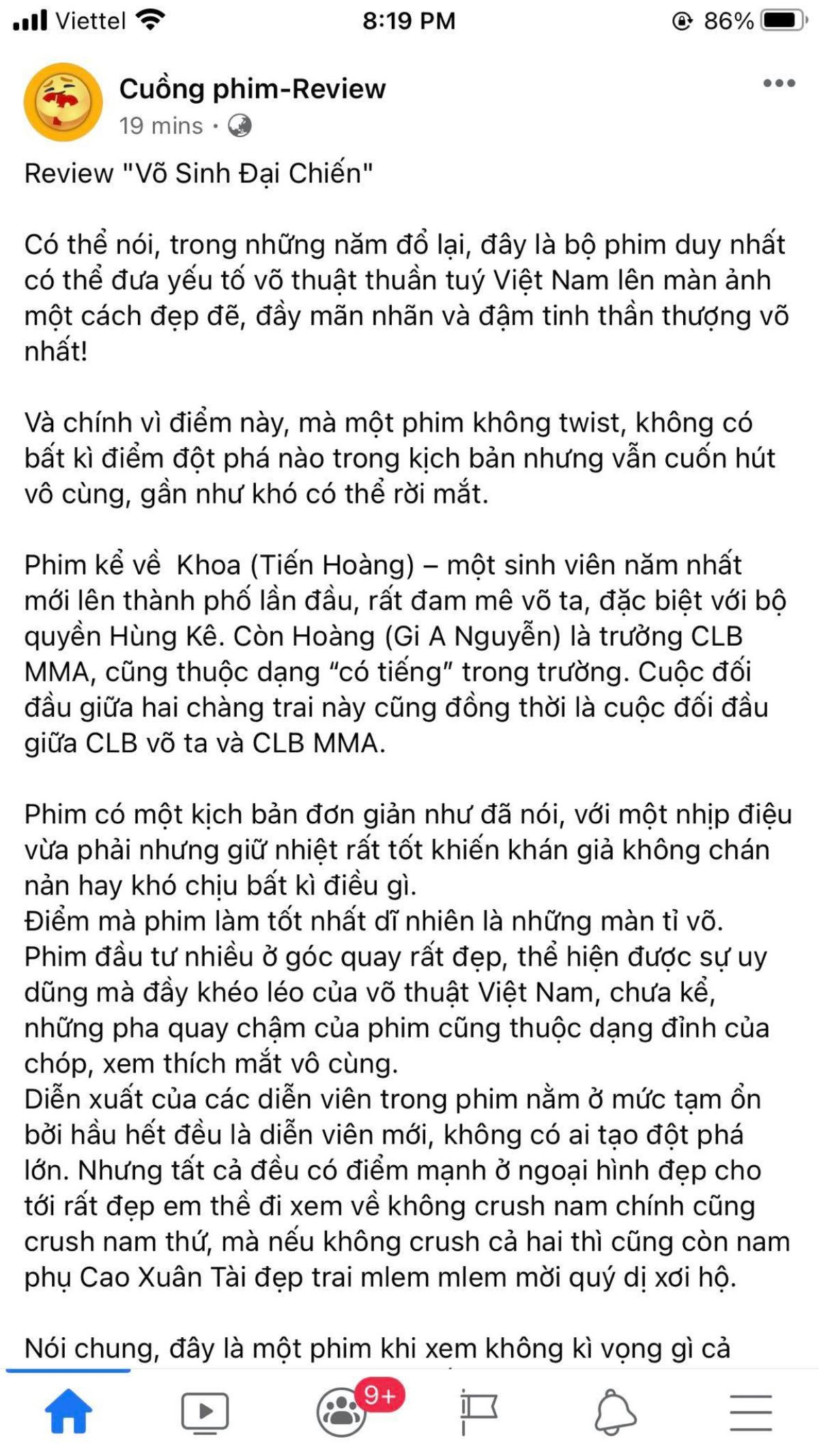 NSX 'Võ sinh đại chiến' tuyên bố rút phim sau 3 ngày ra mắt vì bị 'chèn ép suất chiếu' tại rạp Việt Ảnh 9