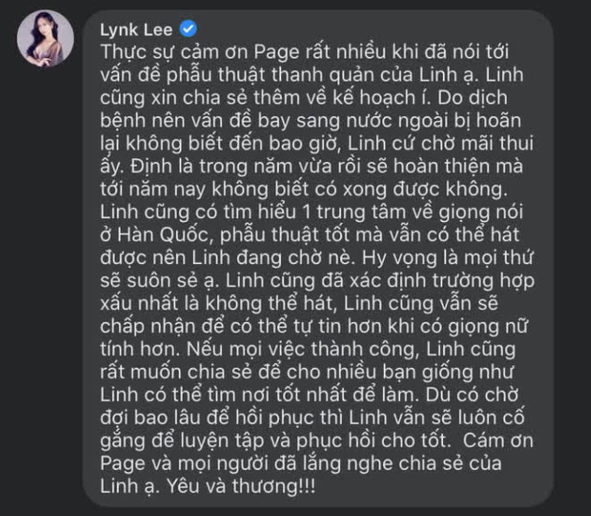 Lynk Lee sẵn sàng phẫu thuật thanh quản, chấp nhận biến chứng nguy hiểm nhất 'mất giọng hát' Ảnh 4