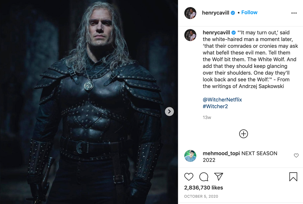 Henry Cavill dính chấn thương nặng nề ở chân trong lúc quay phim, 'The Witcher 2' tiếp tục bị hoãn ? Ảnh 11