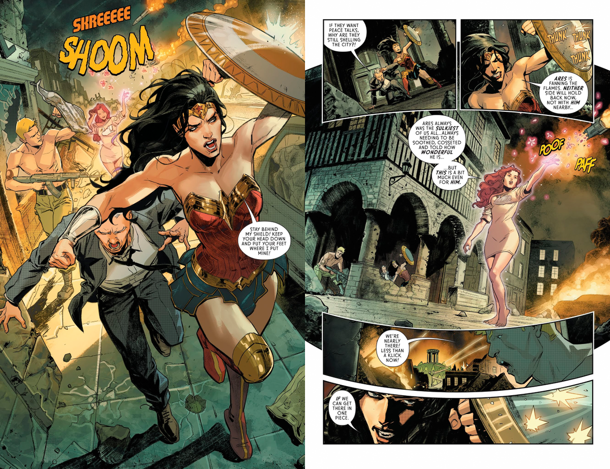 Wonder Woman: Nữ thần Aphrodite, 1 cô chị gái thân thiện Ảnh 6