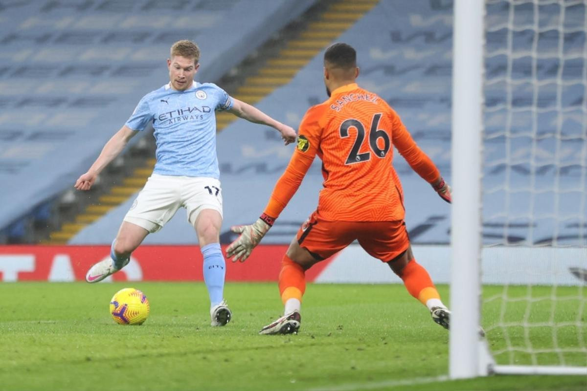 Man City phả hơi nóng vào Man Utd và Liverpool Ảnh 1