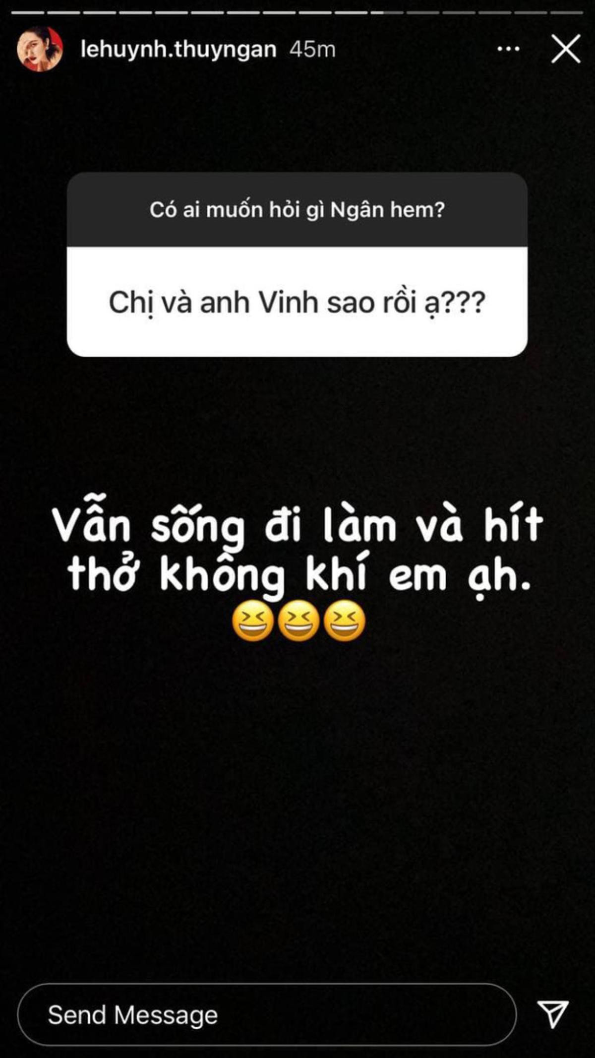 Bị hỏi chuyện tình cảm với Trương Thế Vinh, Thuý Ngân thẳng thừng trả lời khiến nhiều người bất ngờ Ảnh 2