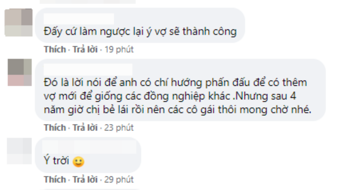 Vợ Xuân Bắc bị dân mạng nhắc lại phát ngôn sẽ chia tay nếu chồng lên chức Ảnh 5