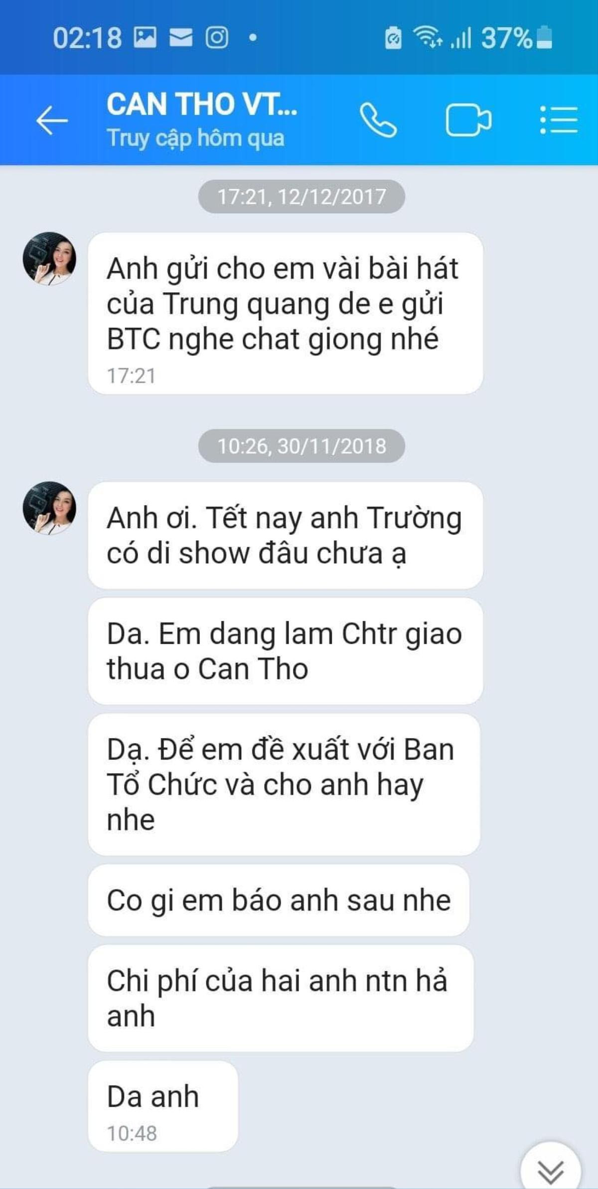 Quản lý Đan Trường đăng tâm thư giải thích khi bị tố 'bùng show' Ảnh 3