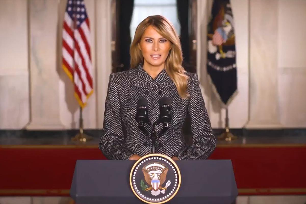 Lời tạm biệt của Đệ nhất phu nhân Melania Trump trước khi rời Nhà Trắng Ảnh 1