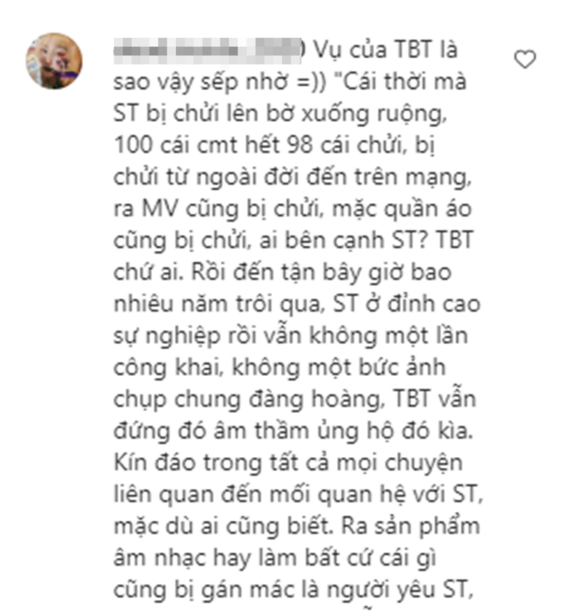 Netizen tràn vào trang cá nhân của Sơn Tùng: 'Người con gái gắn bó cùng anh đang bị tổn thương kìa' Ảnh 2