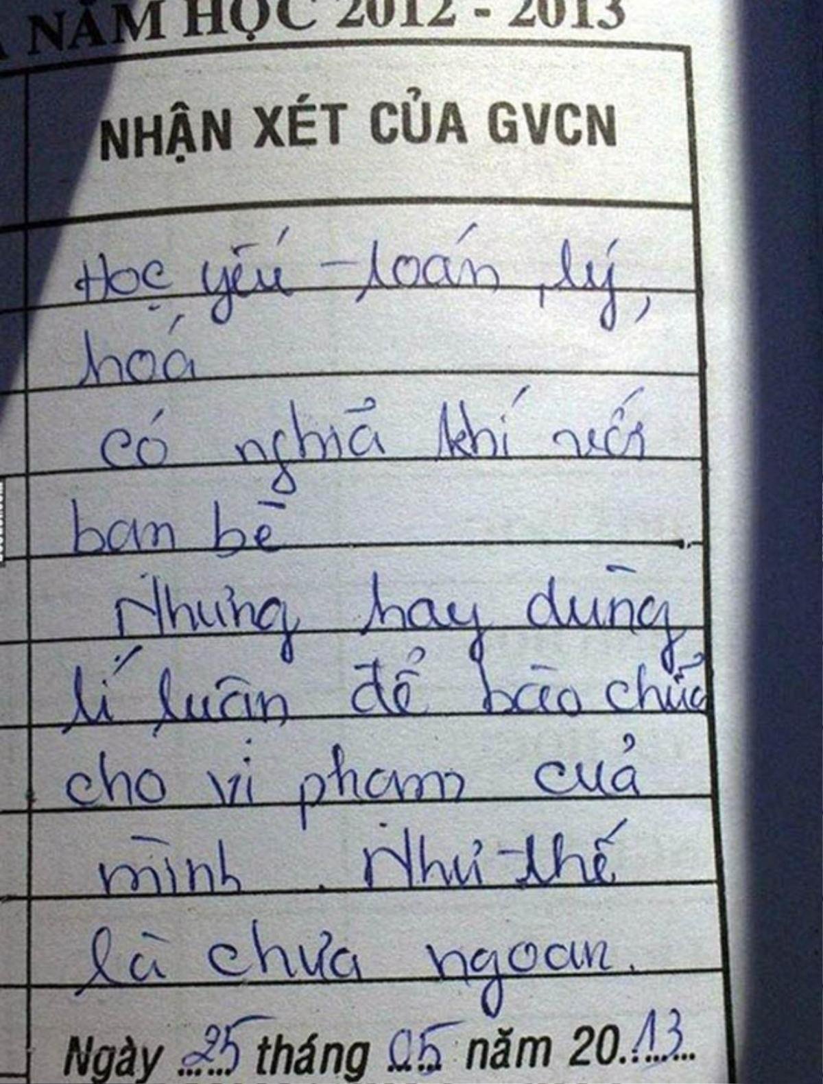 Lời nhận xét cực độc đáo của giáo viên khiến ai nấy 'cười bò', đọc xong không biết là khen hay chê đây? Ảnh 5