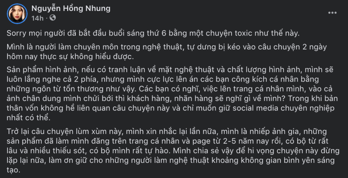 Nhiếp ảnh gia thực hiện bộ hình nhạy cảm của Hải Tú bị vạ lây, dân mạng 'đả kích' bằng ngôn từ thậm tệ Ảnh 11