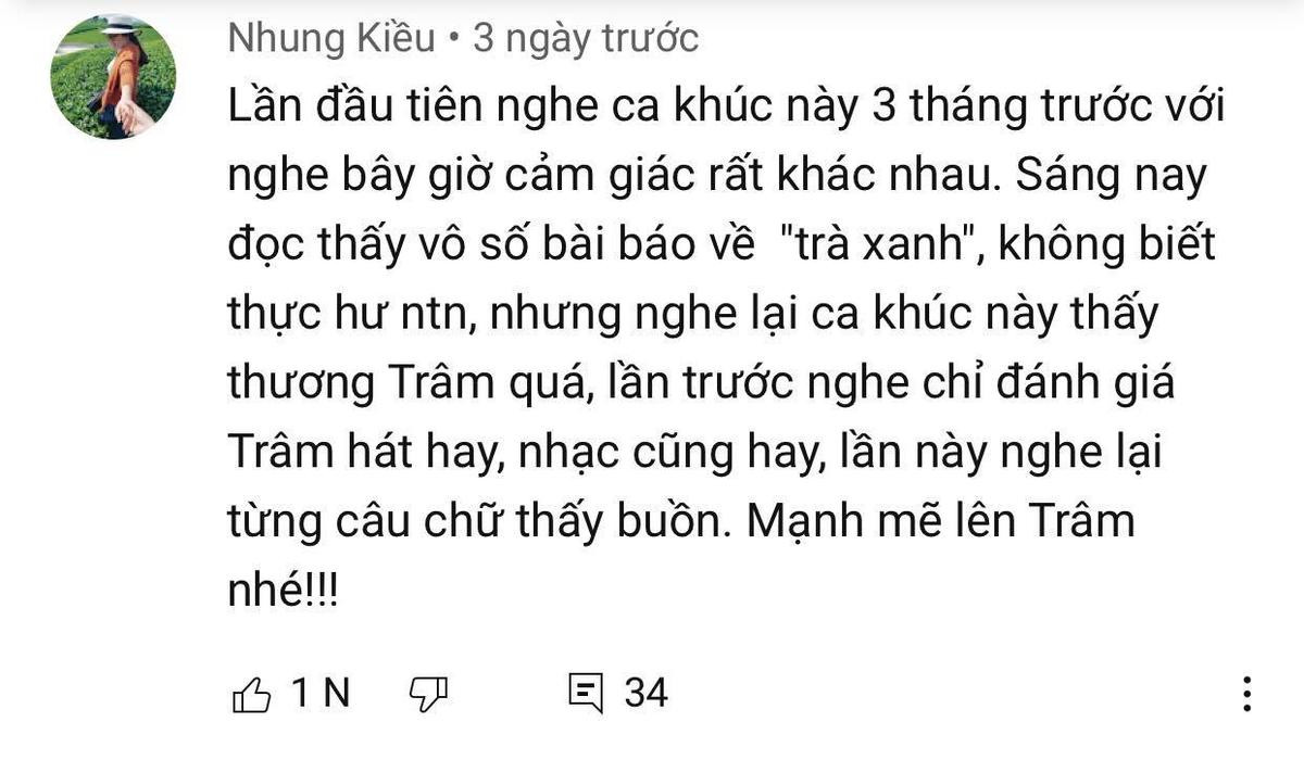 Sau câu nói của Sơn Tùng, khán giả tràn vào MV của Thiều Bảo Trâm: '8 năm thì một câu nói có đủ?' Ảnh 1