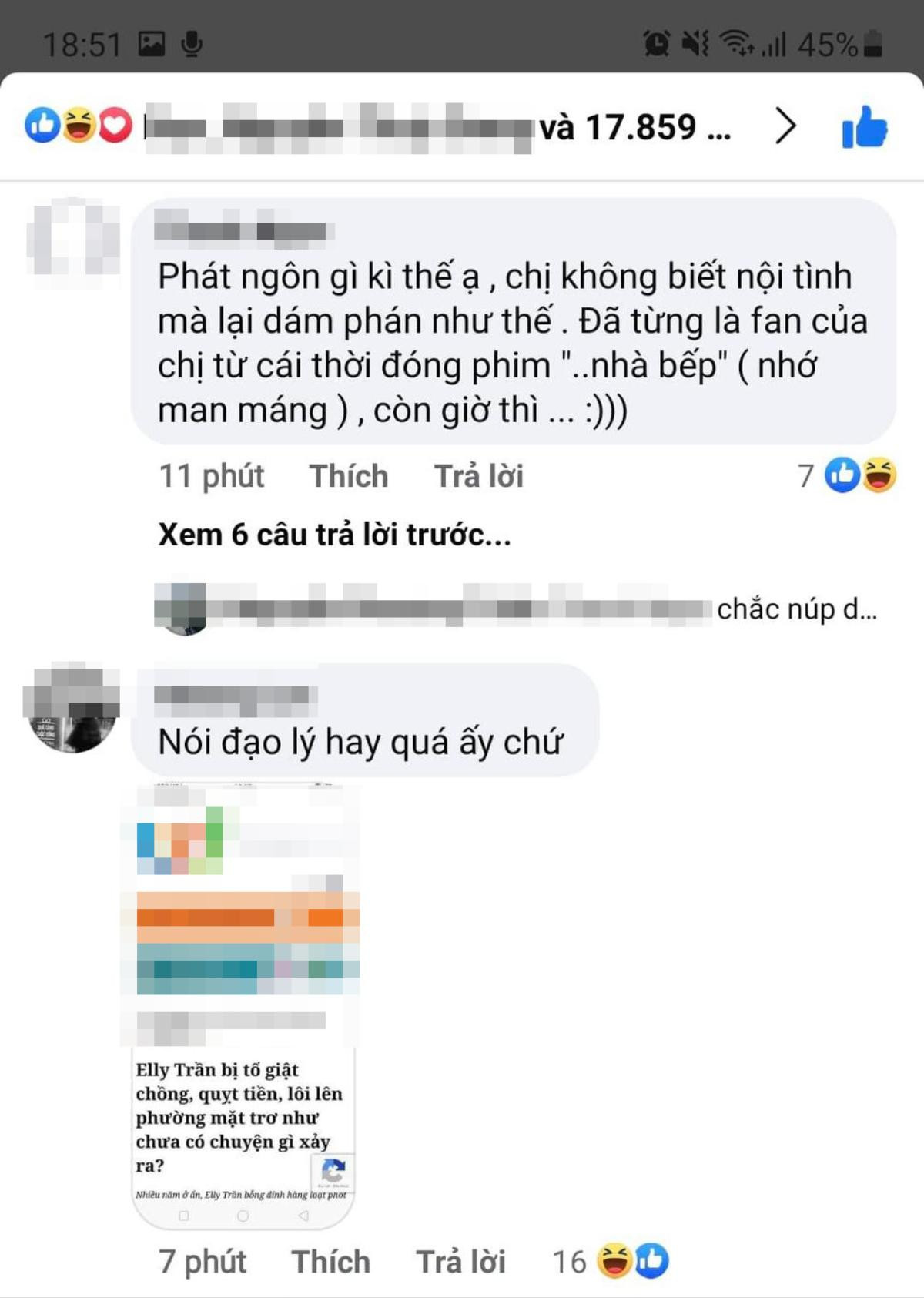 Elly Trần bị fan Sơn Tùng 'công kích' khi phát ngôn: 'Chuyện tình 8-10 năm, kẻ nào ngoại tình, kẻ đó sai' Ảnh 6