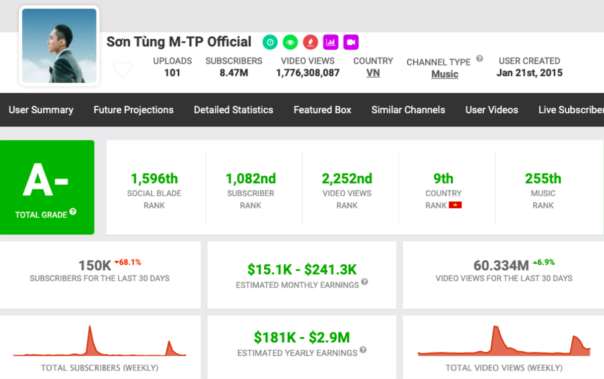 Kênh YouTube của Sơn Tùng M-TP mất 10.000 người theo dõi chỉ trong 1 ngày Ảnh 2