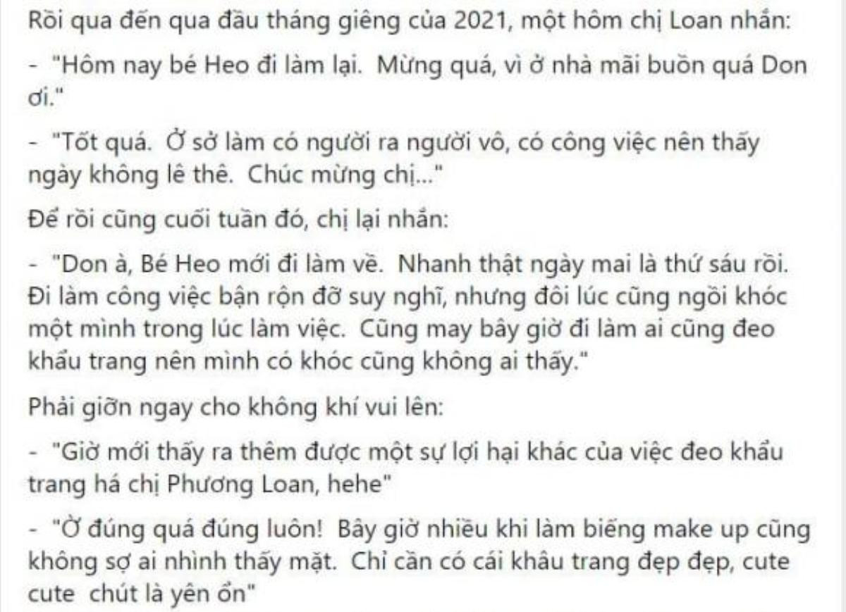 Don Hồ kể về ca sĩ Phương Loan: Đi làm nhớ anh Chí Tài, khóc đeo khẩu trang để không ai nhìn thấy Ảnh 2