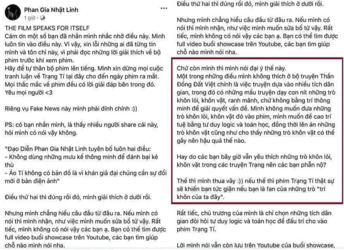 Đạo diễn Trạng Tí gây phẫn nộ khi chê nguyên tác truyện tranh: Toàn trò khôn lỏi, không muốn đưa lên phim Ảnh 3