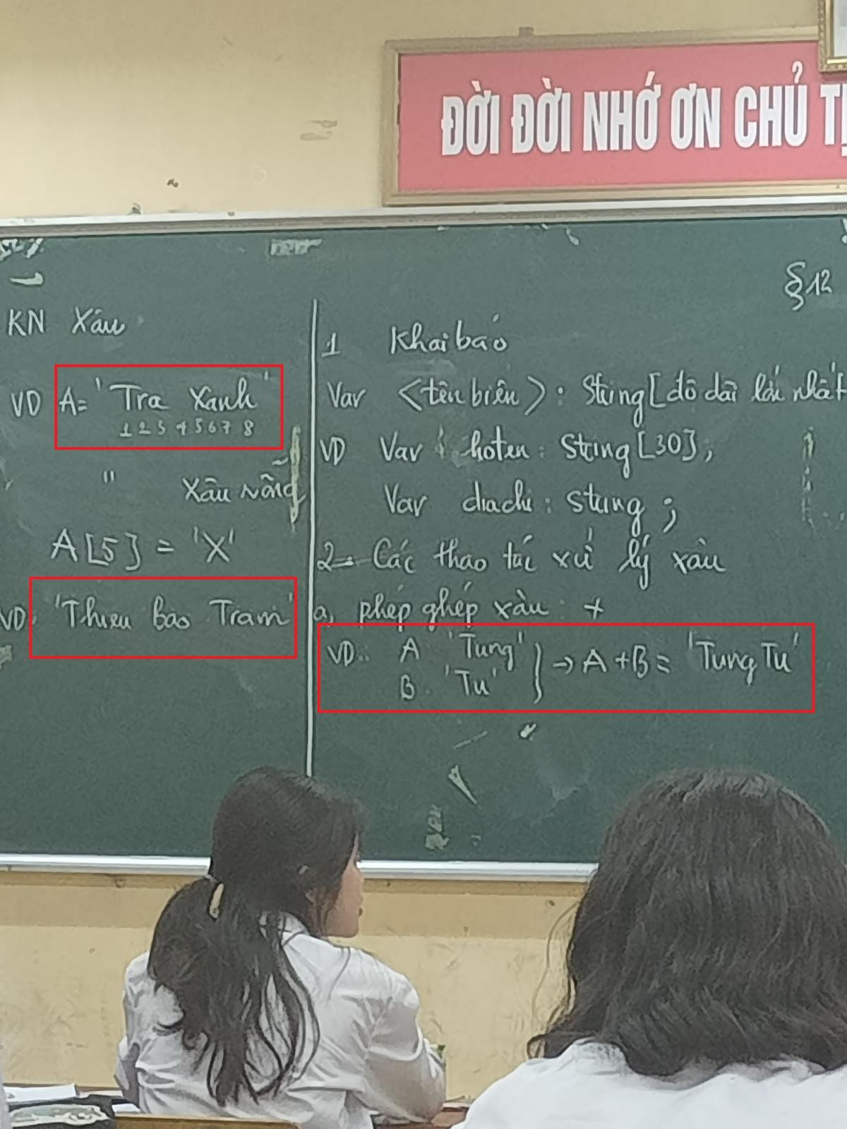 Bài giảng với drama 'Trà Xanh' cùng sự xuất hiện của bộ 3 'Trâm - Tùng - Tú' khiến MXH rần rần Ảnh 1