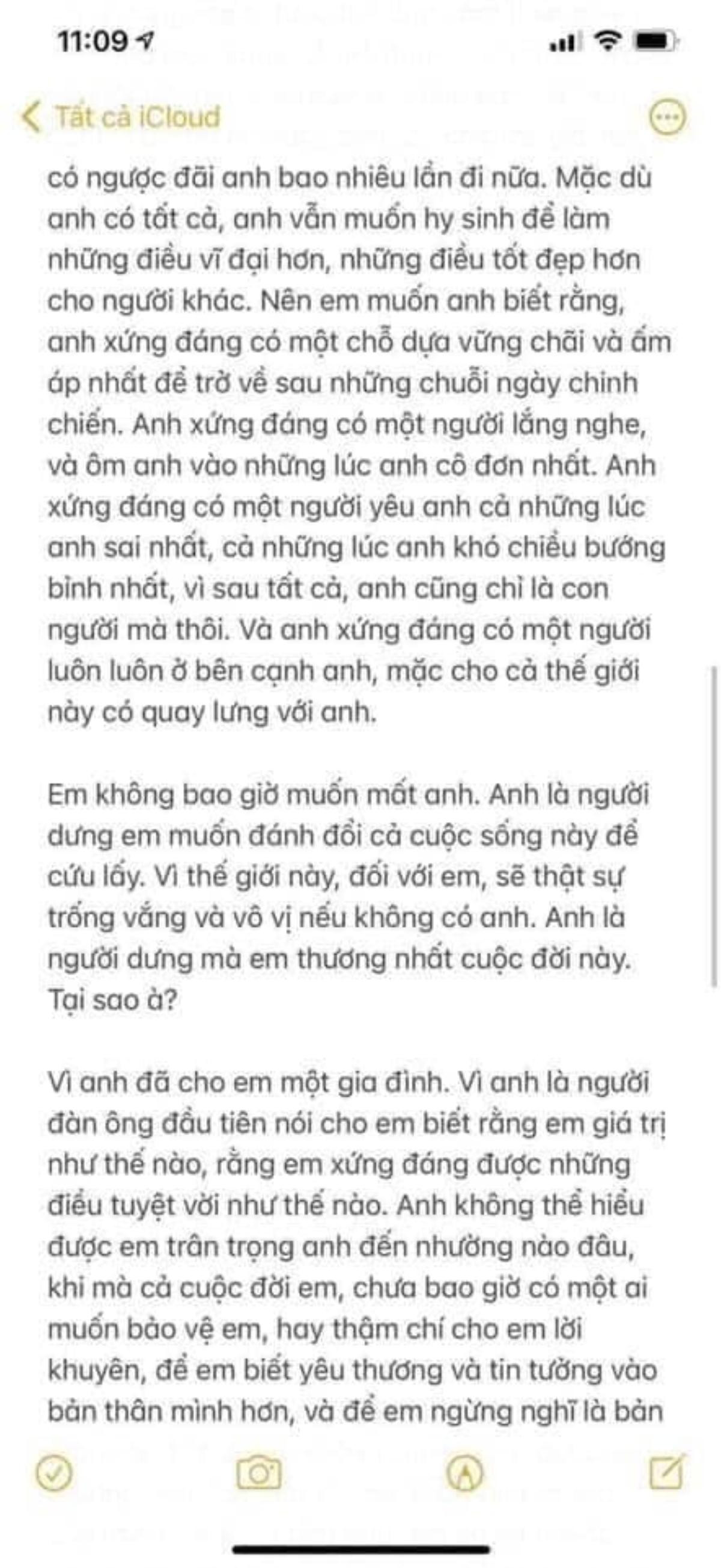 Nguyên vẹn bức thư được cho là Hải Tú gửi Sơn Tùng: 'Em muốn làm người anh thương' Ảnh 4