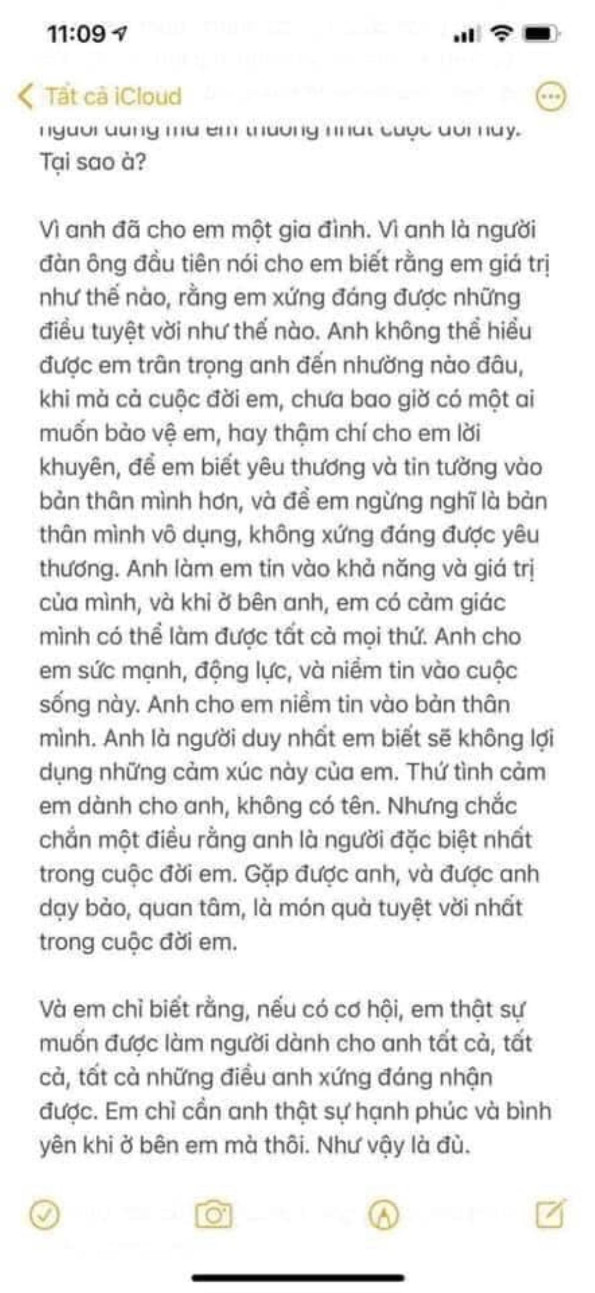 Nguyên vẹn bức thư được cho là Hải Tú gửi Sơn Tùng: 'Em muốn làm người anh thương' Ảnh 5