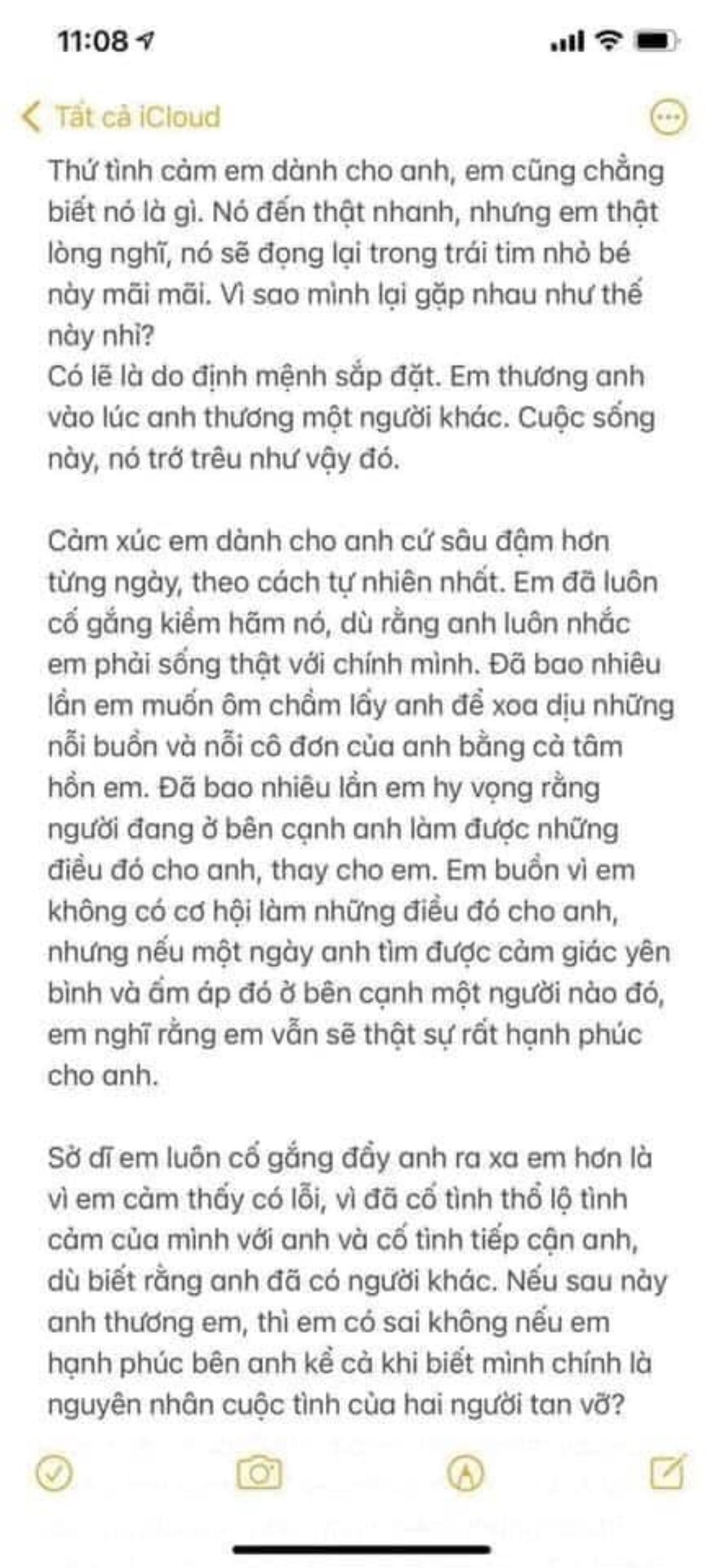 Nguyên vẹn bức thư được cho là Hải Tú gửi Sơn Tùng: 'Em muốn làm người anh thương' Ảnh 2