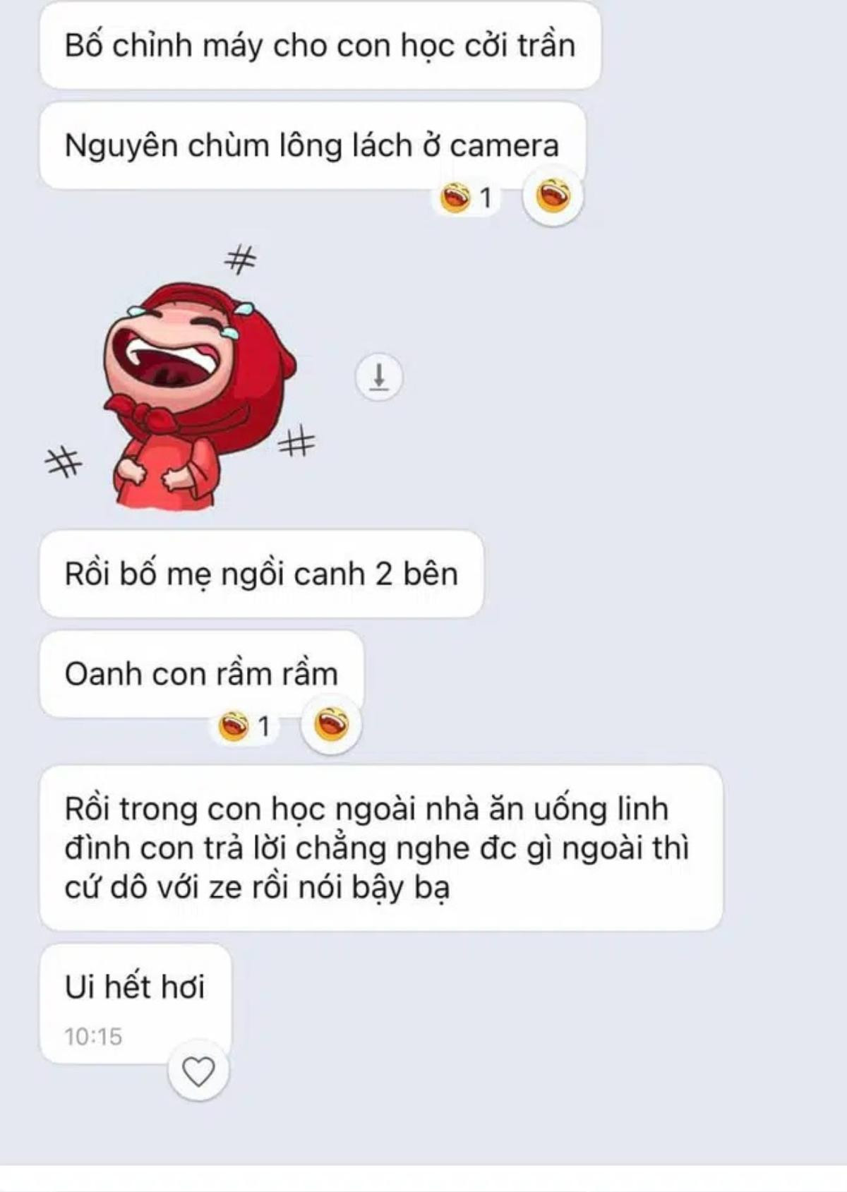 Học online mùa dịch và hàng loạt khoảnh khắc 'khó đỡ' khiến dân mạng cười ngất Ảnh 2