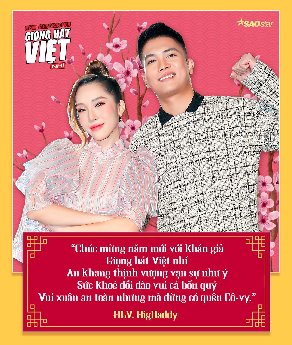 6 HLV Giọng hát Việt nhí New Generation chúc Tết: '2021 đầy năng lượng, vạn sự Như ý Cát Tường' Ảnh 4