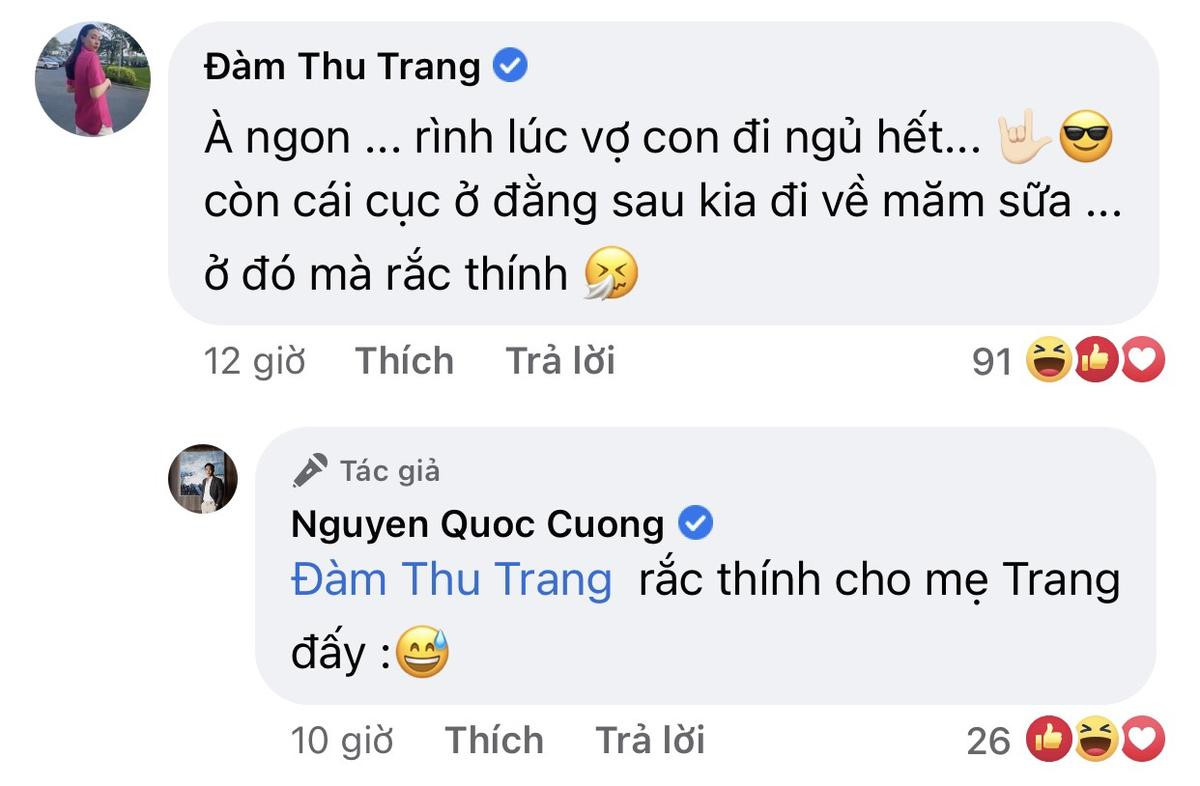 Cường Đô La cùng cô gái này 'rắc thính' công khai khiến Đàm Thu Trang 'ghen nhẹ' đáp trả Ảnh 3