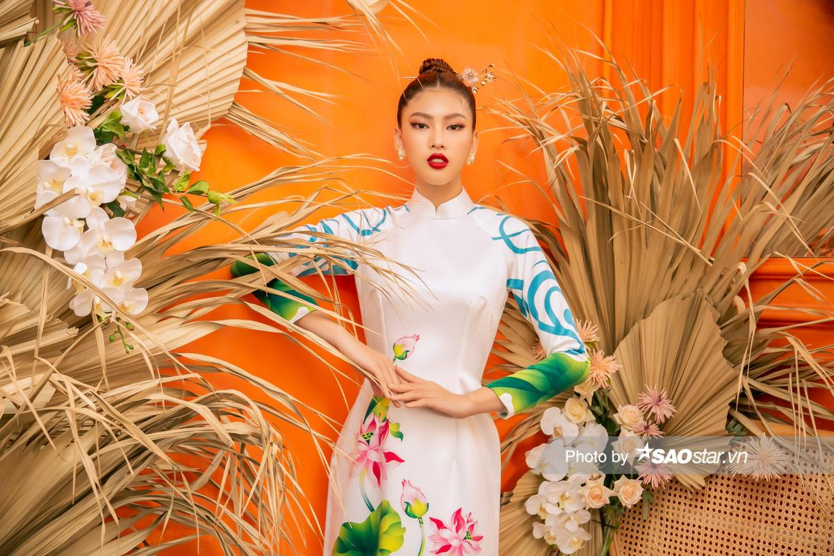 Á hậu Ngọc Thảo tiết lộ trang phục dân tộc dự thi Miss Grand International: Hoành tráng hơn cả Kiều Loan Ảnh 2