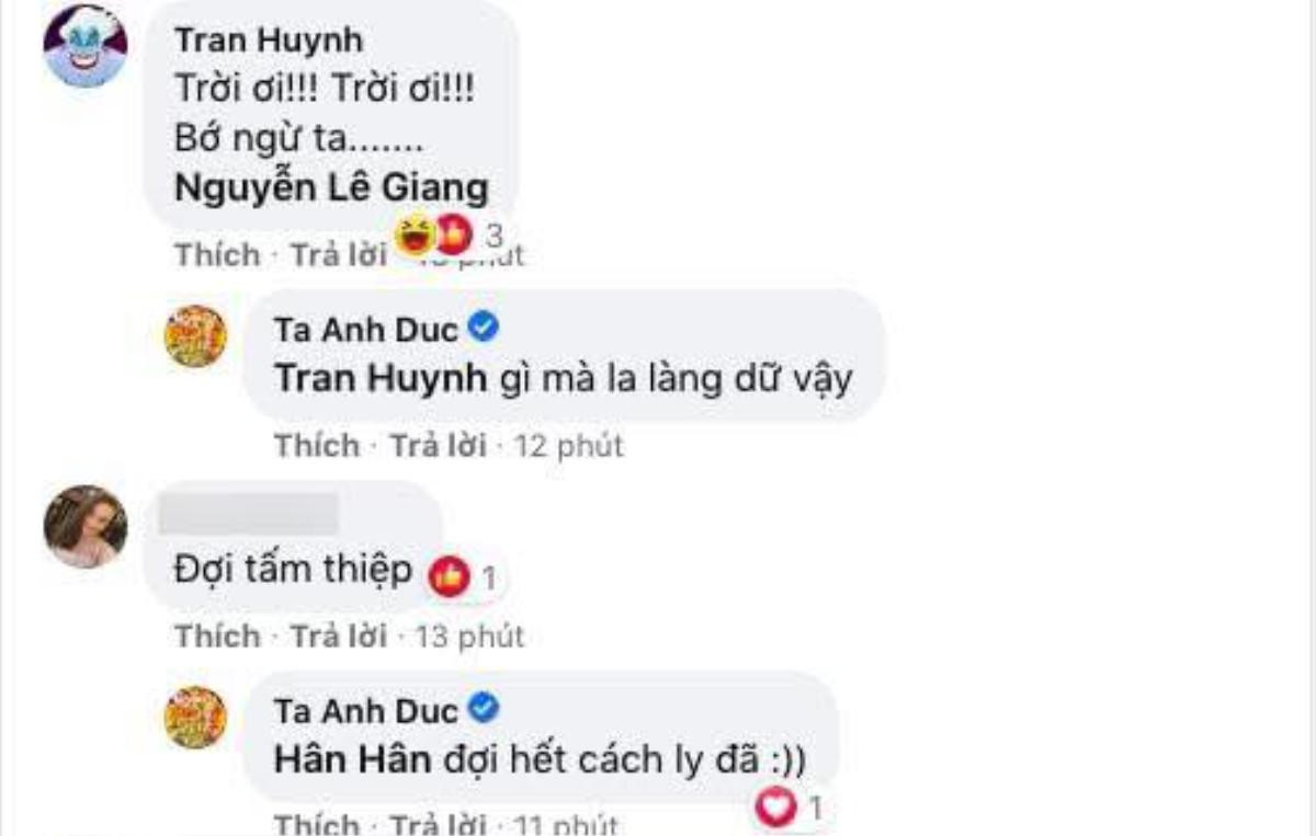 Anh Đức công khai bạn gái cùng hội bạn thân, Trấn Thành, Khả Như 'mừng rơi nước mắt" Ảnh 2