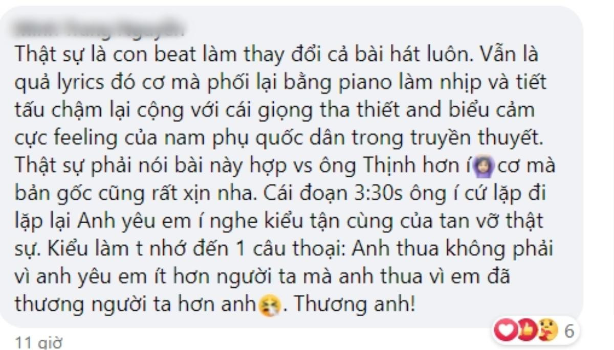 Vũ Thịnh hát OST 'Em là chàng trai của anh': Chỉ thay đổi beat mà khác hẳn, hợp cảnh tình đơn phương Ảnh 2