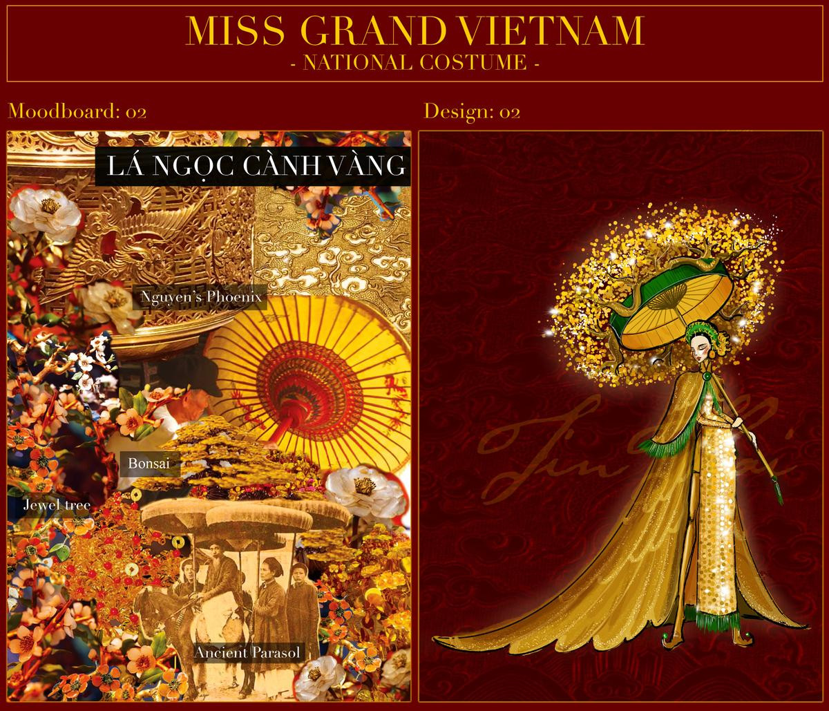 Á hậu Ngọc Thảo tung 2 mẫu National Costume hoành tráng nhờ fan vote dự thi Miss Grand Ảnh 6