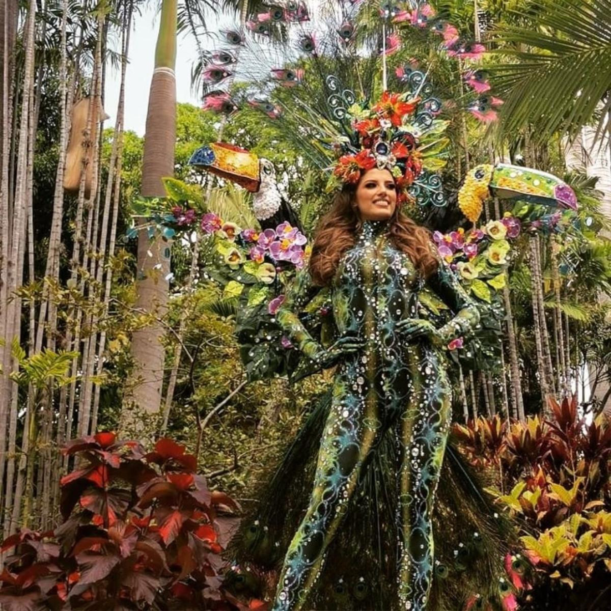 National Costume Hoa hậu Hòa bình: Indonesia - Thái Lan quá độc đáo, Guatamala hoành tráng Ảnh 10