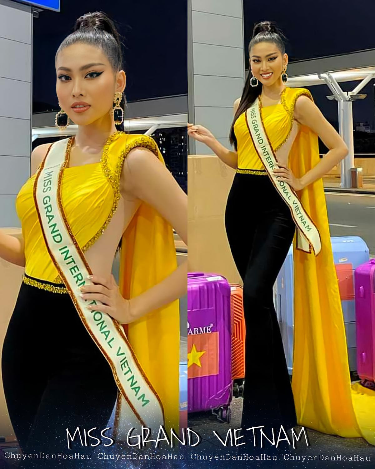 Đối thủ của Á hậu Ngọc Thảo ở Miss Grand International: Bản sao Hoàng Thùy khiến fan 'khiếp sợ' Ảnh 1