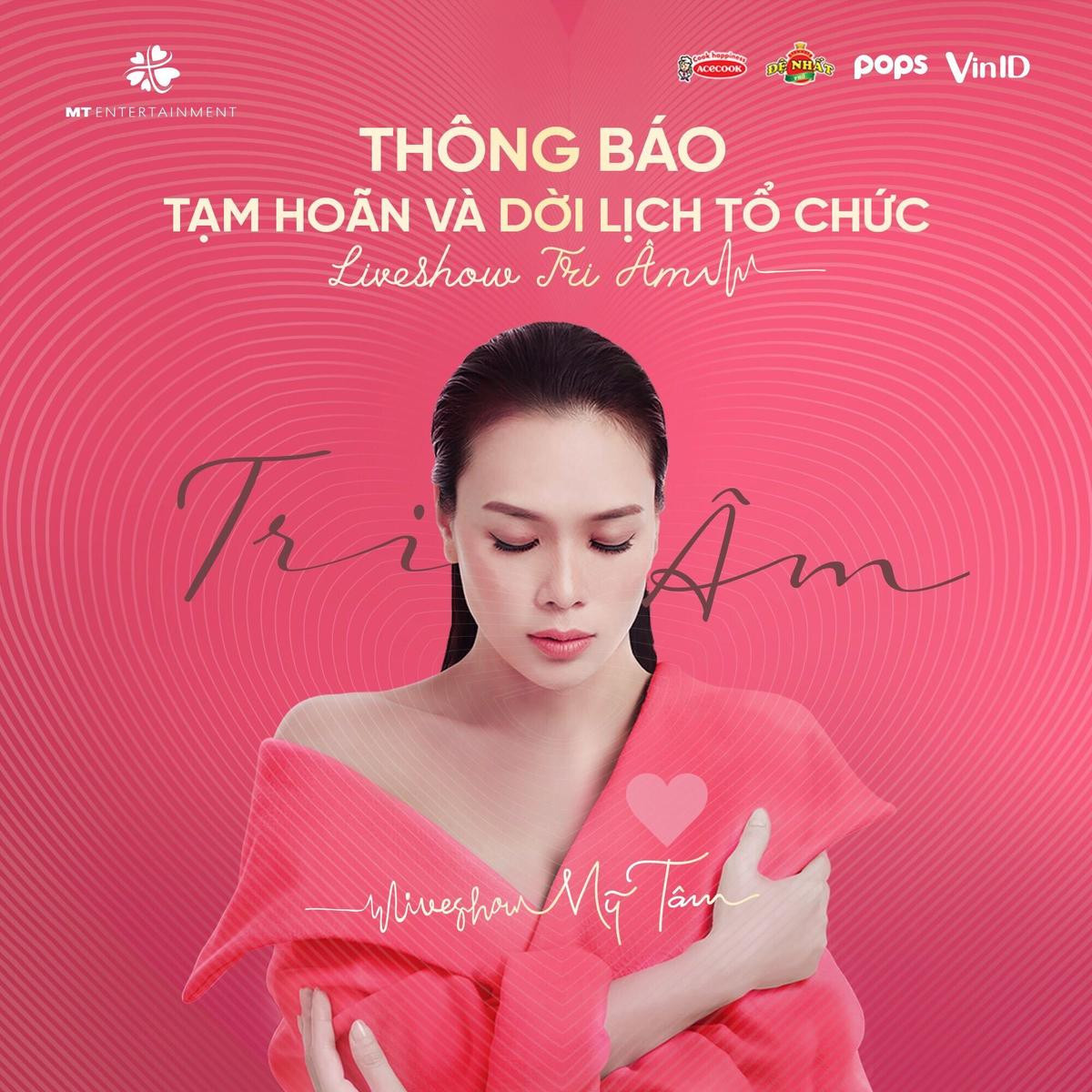 Mỹ Tâm hoãn và dời lịch liveshow Tri Âm vì COVID-19 Ảnh 4