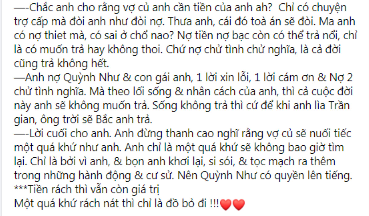 Bị mẹ vợ cũ đòi 45 triệu tiền nợ, Hoàng Anh liền ẩn ý bị chiếm đoạt tiền trợ cấp Ảnh 7