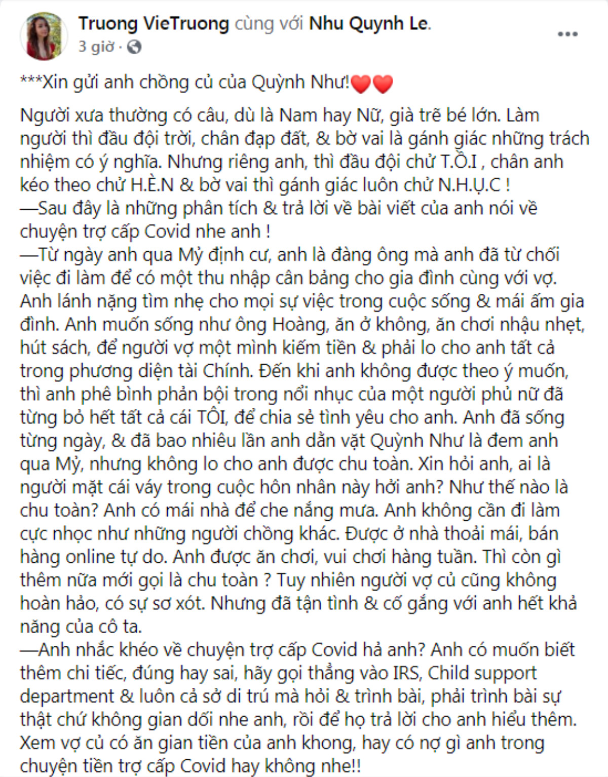 Bị mẹ vợ cũ đòi 45 triệu tiền nợ, Hoàng Anh liền ẩn ý bị chiếm đoạt tiền trợ cấp Ảnh 5