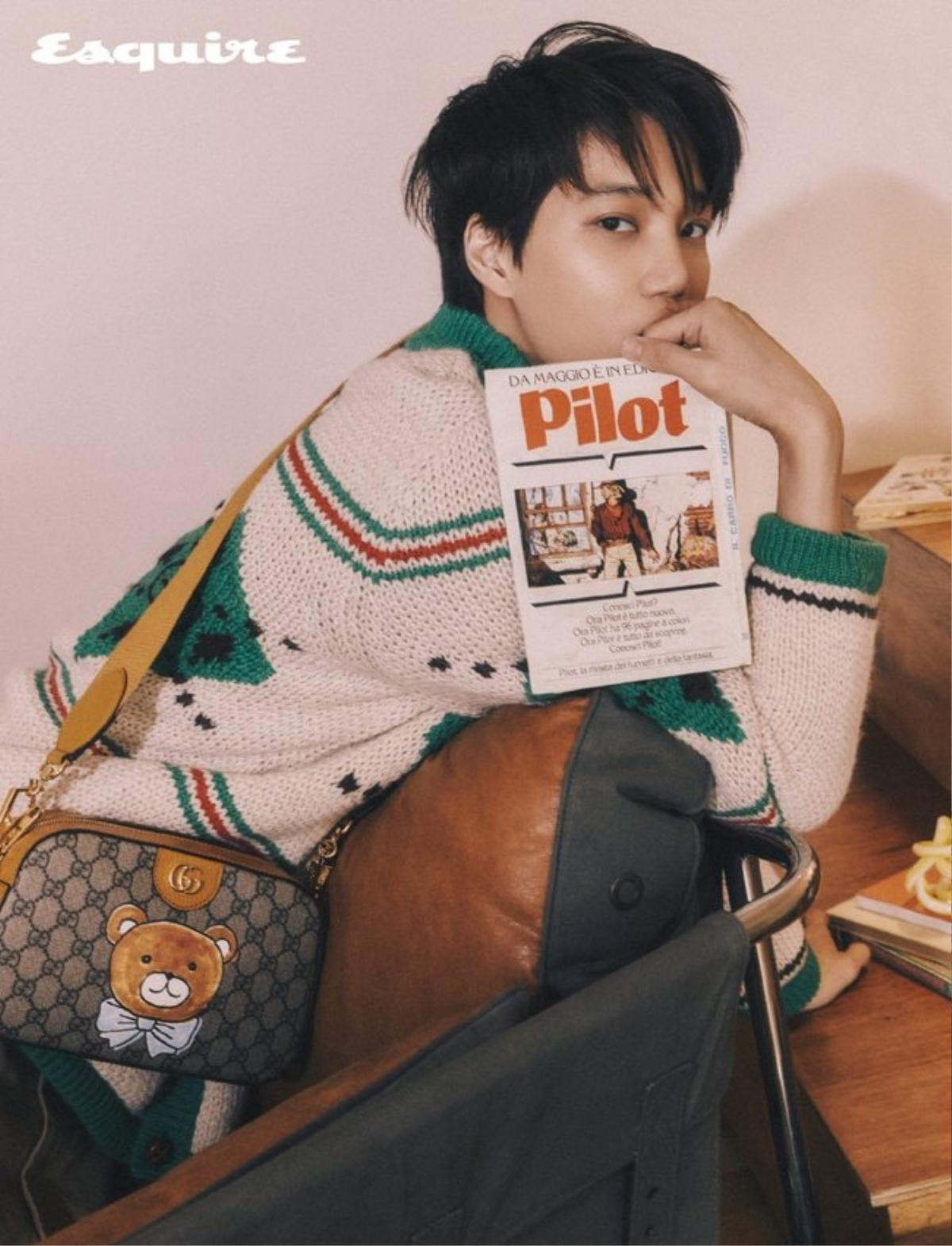 KAI (EXO) X GUCCI: Tổ hợp nhan sắc cùng với đồ hiệu hot toàn cầu không thể chối từ Ảnh 6