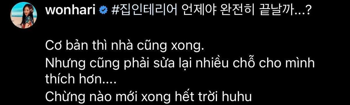 Hari Won khoe ảnh dọn xong nhà nhưng fan chỉ chú ý đến 2 chi tiết thú vị này Ảnh 1