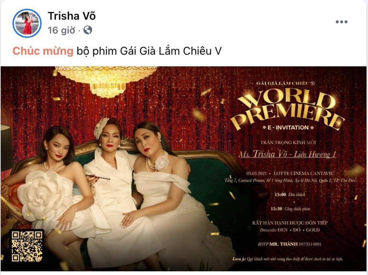 Gái già lắm chiêu V tổ chức World Premiere từ sáng đến khuya, mỗi suất chỉ 50 khách để phòng COVID-19 Ảnh 6