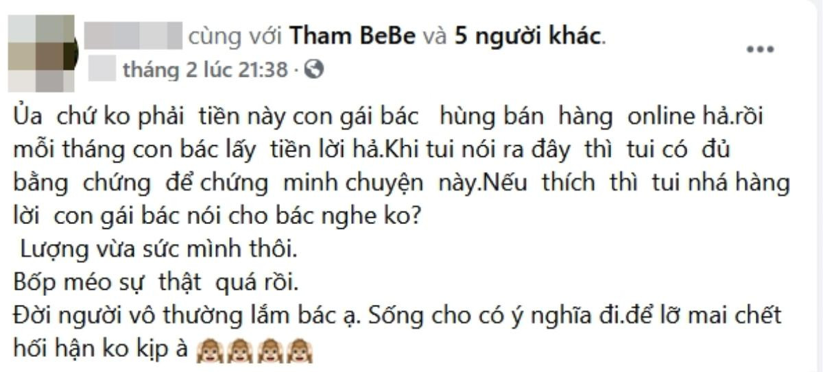 Dân mạng xôn xao trước lời lẽ 'tố ngược' mẹ vợ Hoàng Anh sau vụ đòi tiền con rể Ảnh 4