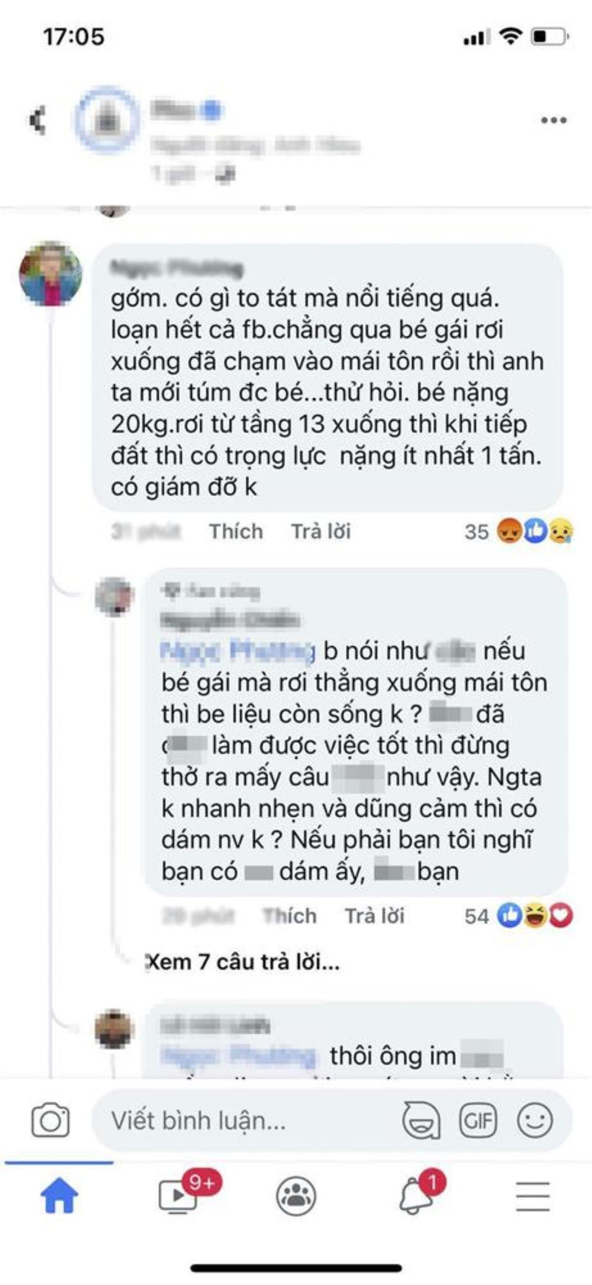 Facebooker bị cộng đồng mạng 'ném đá' dữ dội vì phát ngôn gây tranh cãi về anh hùng giải cứu bé gái Ảnh 4