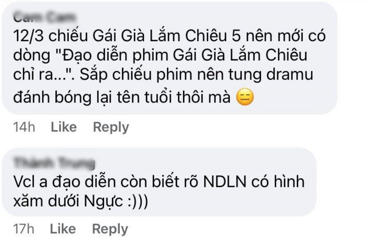 Dạo diễn 'Gái già lắm chiêu V' bức xúc vì bị nghi lợi dụng scandal của Lan Ngọc để PR phim sắp ra mắt Ảnh 7