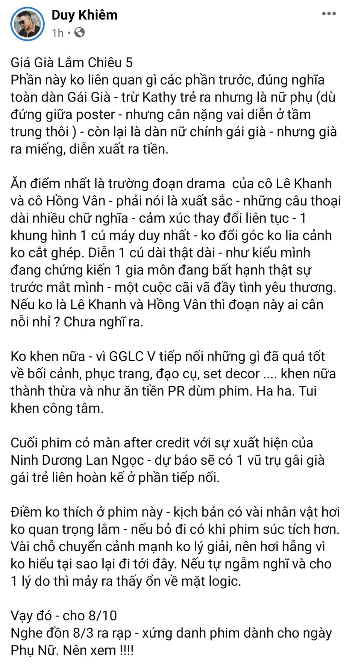 Phản ứng của những khán giả đầu tiên xem 'Gái già lắm chiêu V': Liệu có hay hơn phiên bản của Lan Ngọc? Ảnh 15