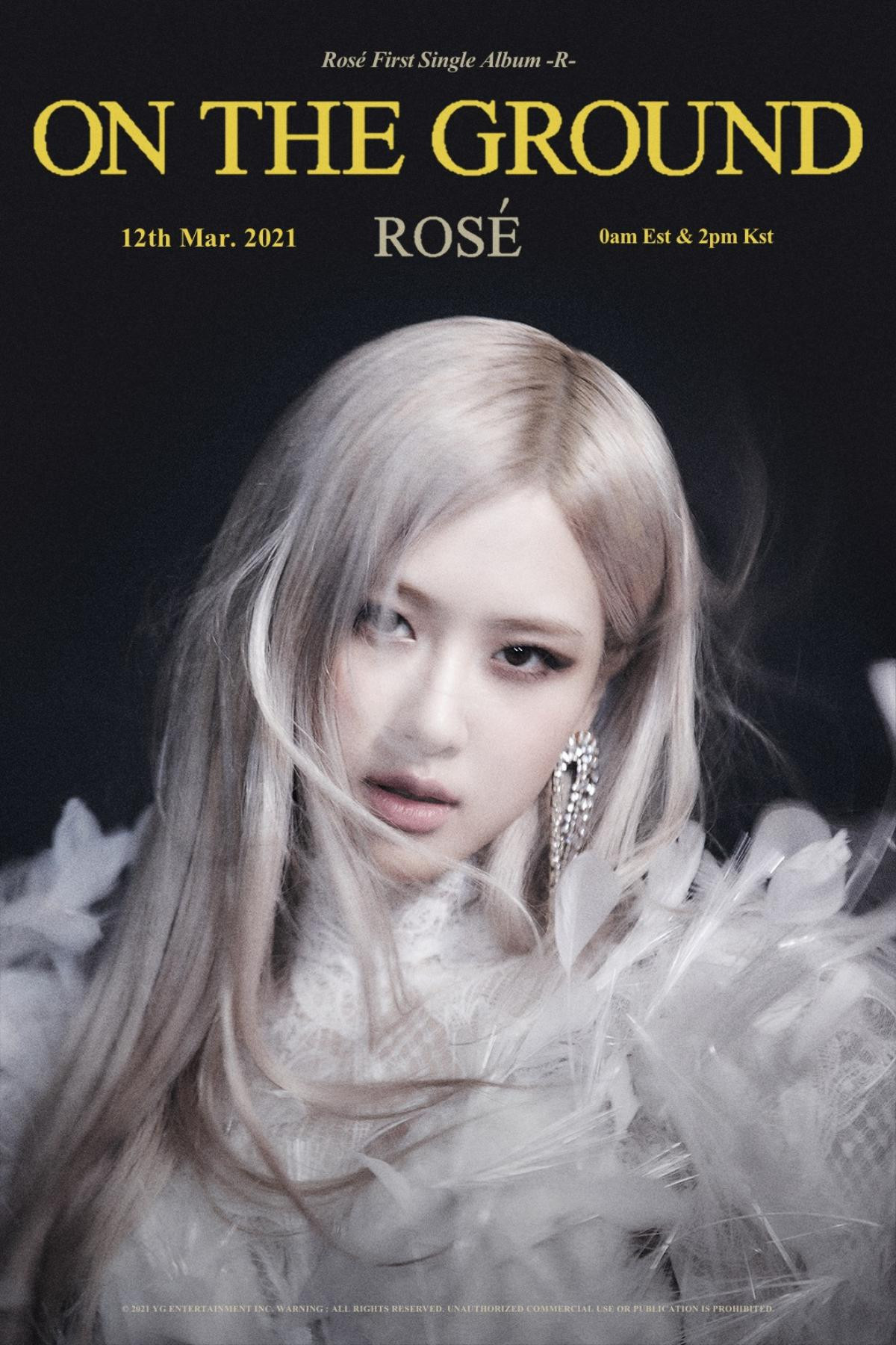 Rosé (BlackPink) nhuộm tóc bạch kim trong lần debut solo: Nhan sắc "chạm nóc", khó ai đọ được Ảnh 1