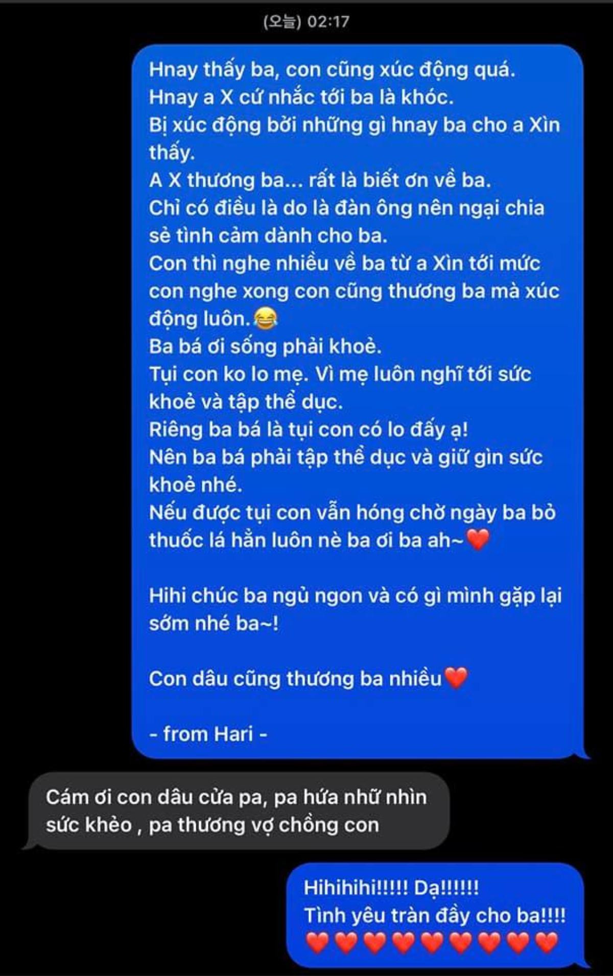 Em gái kể về lí do bố Trấn Thành khóc tại họp báo: Thì ra là liên quan tới việc 2 người cãi nhau Ảnh 4