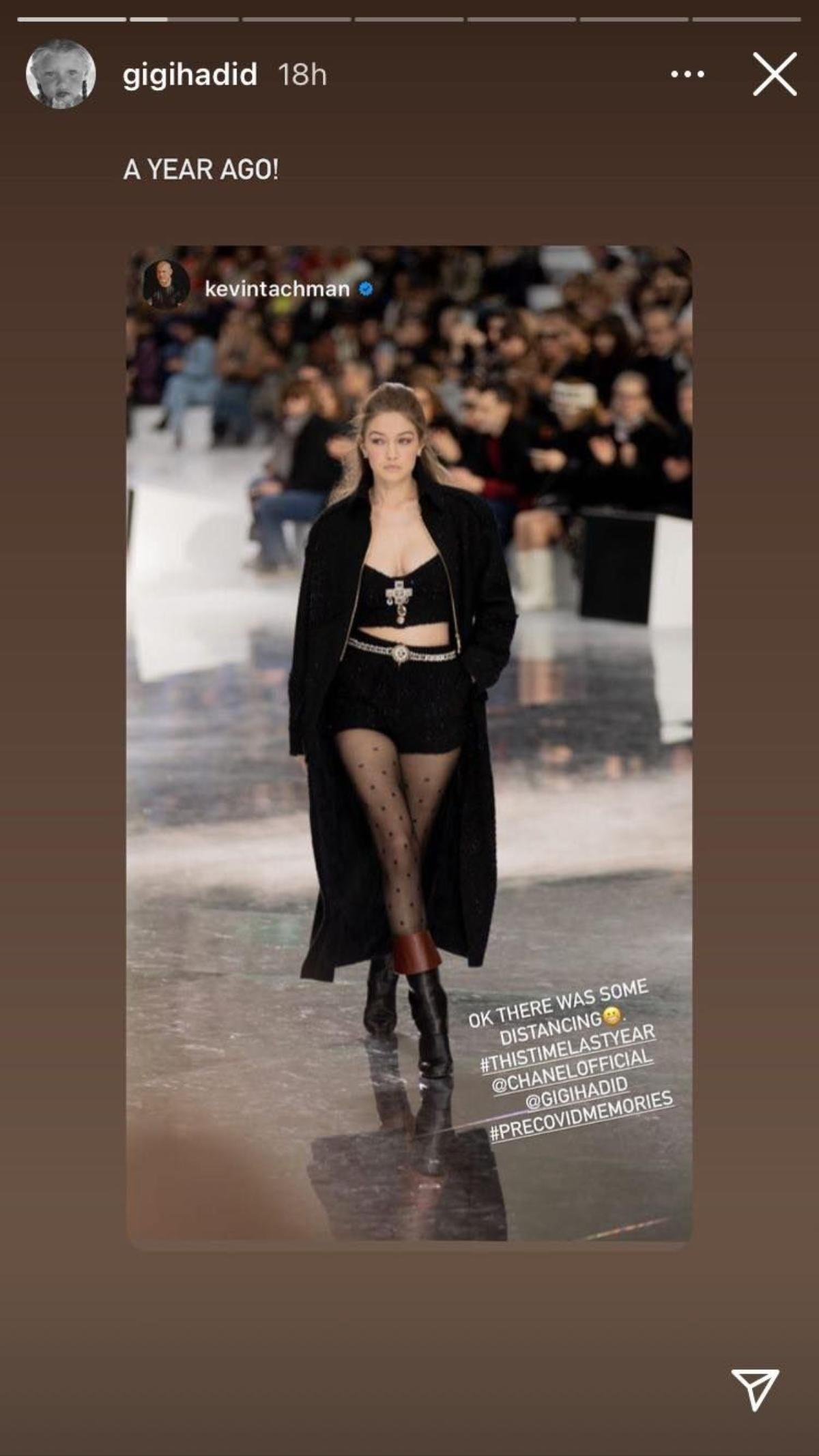 Gigi Hadid tái xuất sàn runway với khí chất ngút ngàn sau khi sinh con Ảnh 7