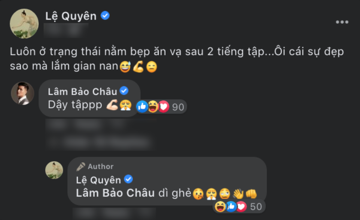 Bị tình trẻ 'bắt ép' tại phòng tập, Lệ Quyên gây choáng khi gọi Lâm Bảo Châu là 'dì ghẻ' Ảnh 2