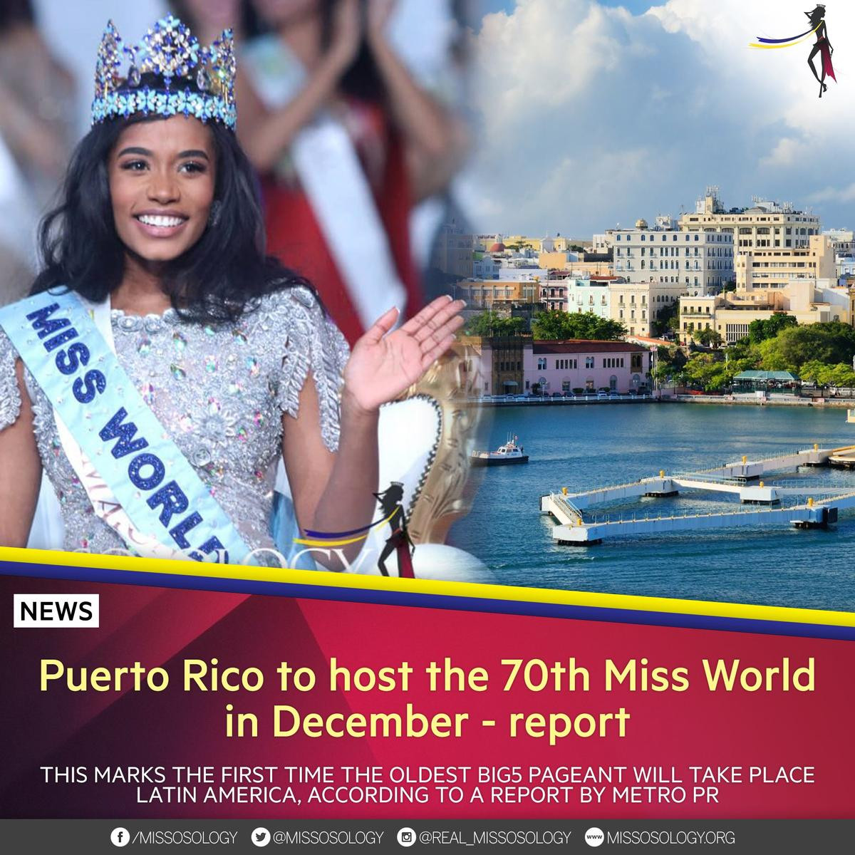 Miss World 2021 tổ chức vào tháng 12 tại Puerto Rico: Đỗ Hà có lợi thế hơn hẳn Tiểu Vy - Lương Thùy Linh? Ảnh 1