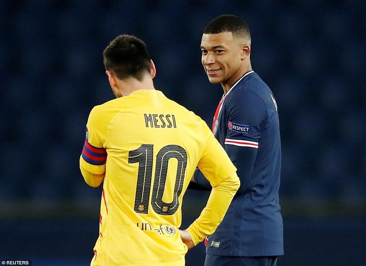 Mbappe xô đổ kỷ lục của Messi ở Champions League Ảnh 1