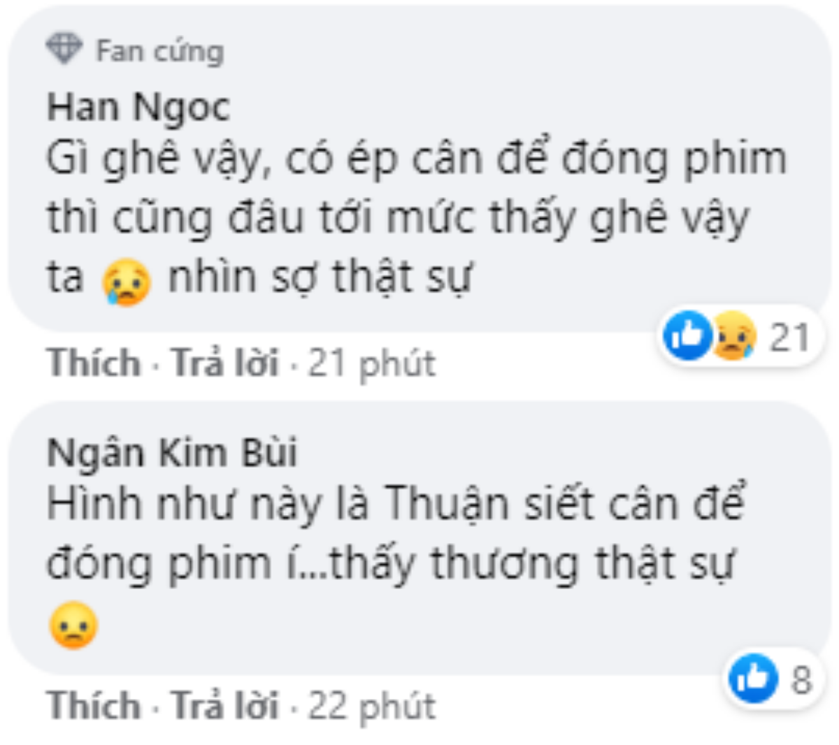 Thuận Nguyễn gầy trơ xuống, đen đúa nằm bất tỉnh khiến khán giả sợ: Ép cân đóng phim cũng không nên thế Ảnh 3