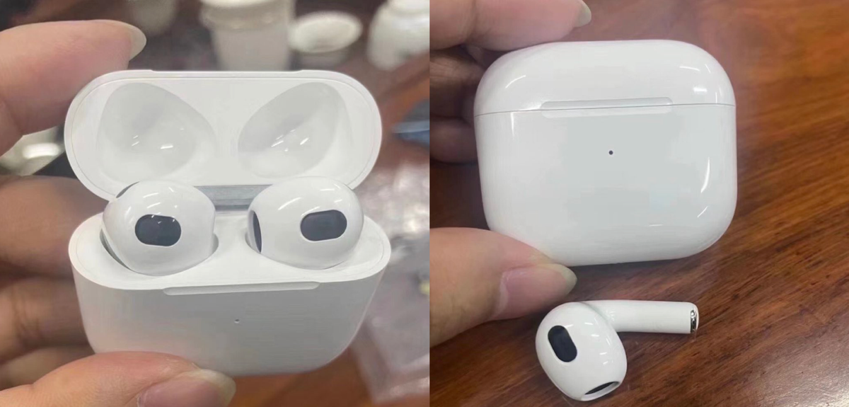 AirPods 3 lộ hình ảnh thực tế đầu tiên với thiết kế hoàn toàn mới Ảnh 1