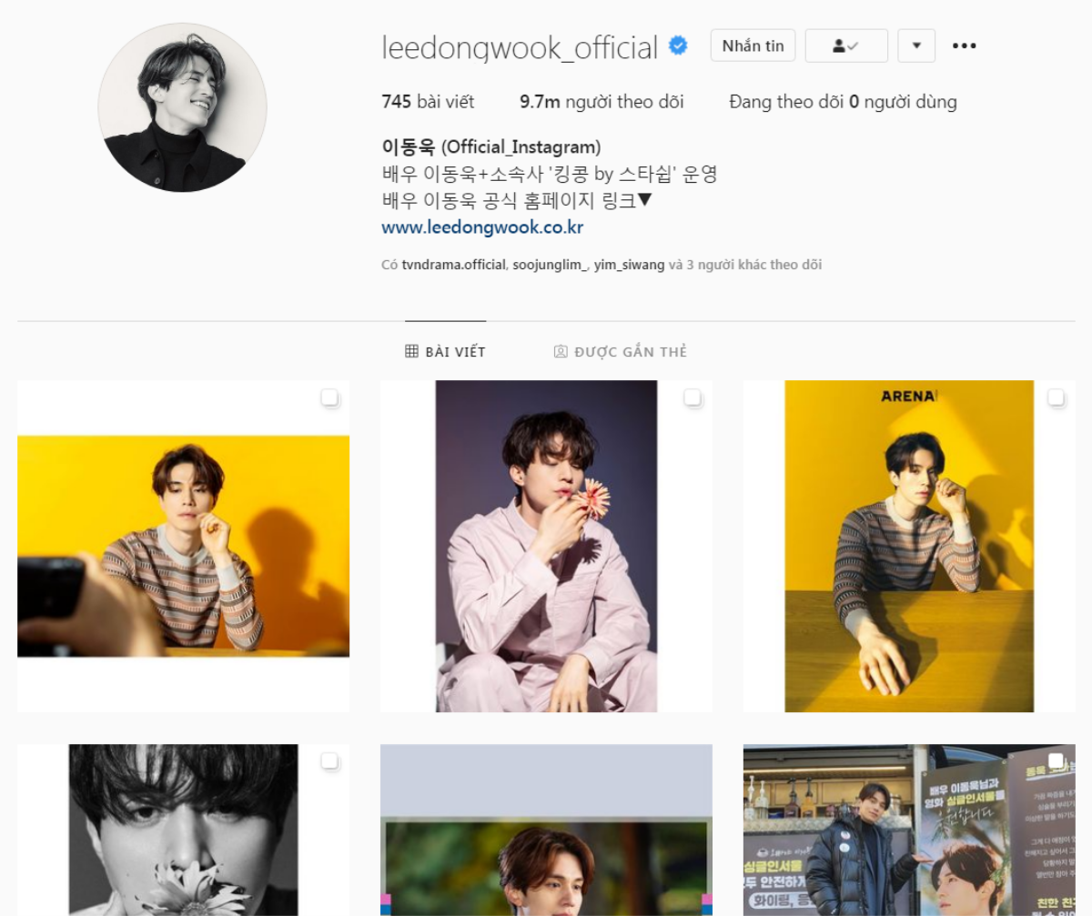 17 nam diễn viên Hàn Quốc có nhiều người theo dõi nhiều nhất Instagram: Lee Jong Suk đứng sau Lee Min Ho! Ảnh 9